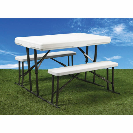 Faulkner 69863 Table||flk_69863_Folding Table And Benches.Jpg||86||flk69863||1050915