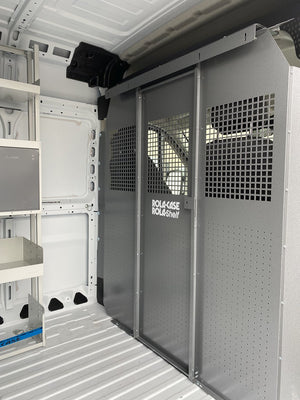 Product of Rolacase RSCGBRPM118136159 Standard Gray Galvanized Steel Bulkhead Divider