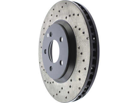 Product of Stop Tech/ Power Slot 128.61086R SportStop ® Drilled Drilled 1-Piece Brake Rotor 