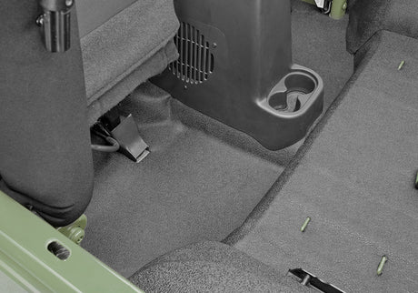 Product of BedRug BTJL18R4 Dark Gray Direct-Fit Carpet 