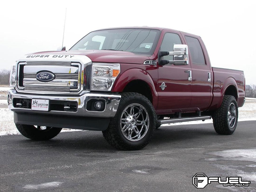 Product of Fuel Off Road 18x9 Silver Wheel - 5x5.50 Bolt Pattern 