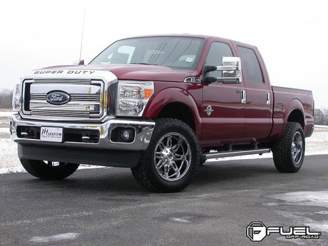Product of Fuel Off Road 18x9 Silver Wheel - 5x5.50 Bolt Pattern 