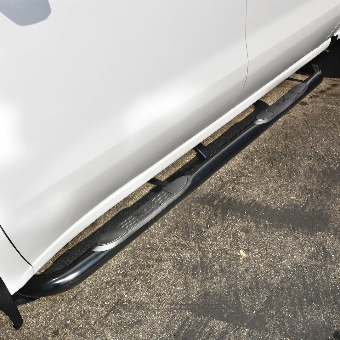 Product of Westin Automotive 23-4135 E-Series Nerf Bar With Surface Steps 