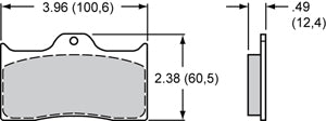Wilwood Brakes 150-40-7112k Brake Pad||150-40-7112k_1.Jpg||86||w64150407112k||1705523