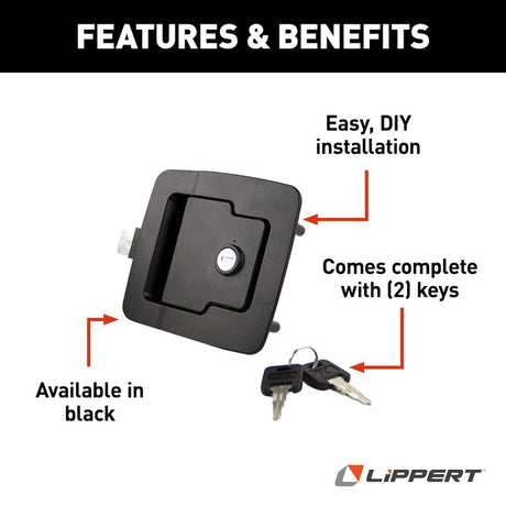 Lippert Components 346693 Access Door Latch||346693_1.Jpg||86||m6v346693||1276520