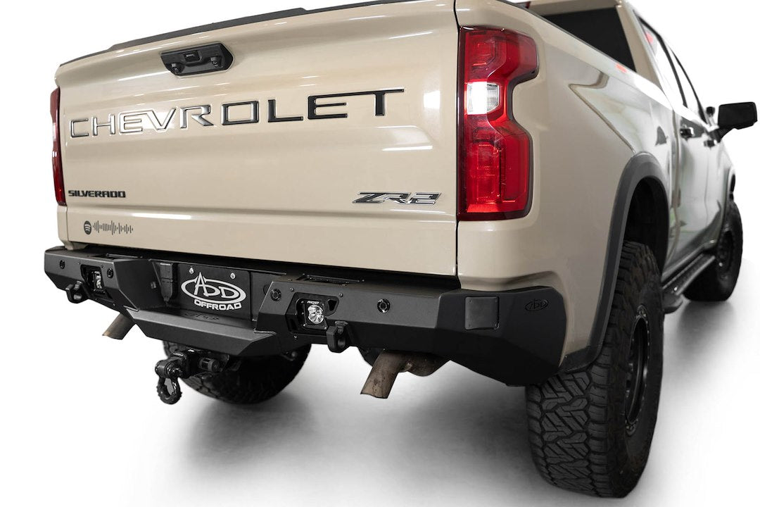 Product of Addictive Desert Designs R120081090103 Stealth Fighter Steel Powder Coated Bumper 