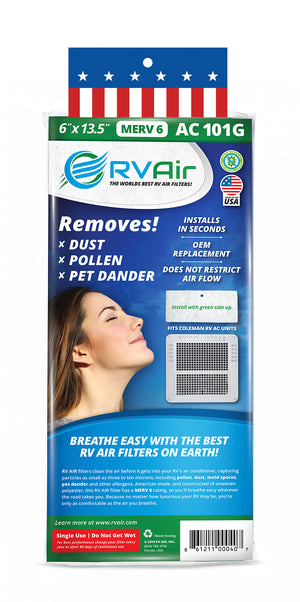 Rv Air Ac 101g Air Conditioner Filter||ac 101g.Jpg||85||rvrac101g||1114689