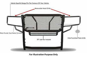 Black Horse Offroad Ru-Nixd16-B-Kit Grille Guard||ru-Nixd16-B-Kit_10.Jpg||95||blkrunixd16bk||2239333