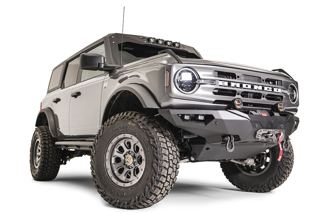Product of Fab Fours FB21-F5251-1 Premium Steel Powder Coated Bumper 