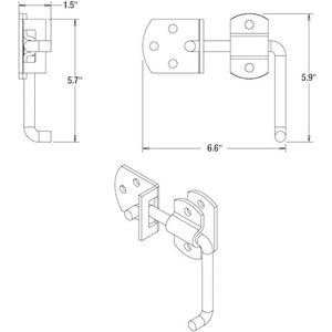 Buyers Products 06025 Door Latch Assembly||06025_1.Jpg||86||b8306025||1487579