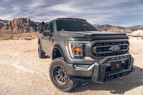 Product of N-Fab F22BB01-TX Bull Bar  with skid plate 