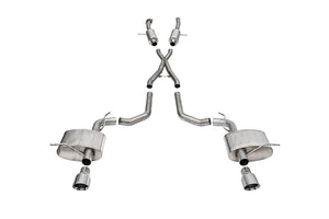 Product of Corsa Performance 21195 Sport Cat Back System Dual Exhaust System Kit 