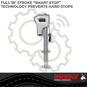 Product of Husky Towing 82022 5000 Pound Electric Trailer Tongue Jack 