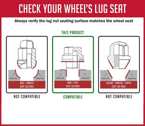 Product of Coyote Wheel Accessories 52K540  Lug Nut 