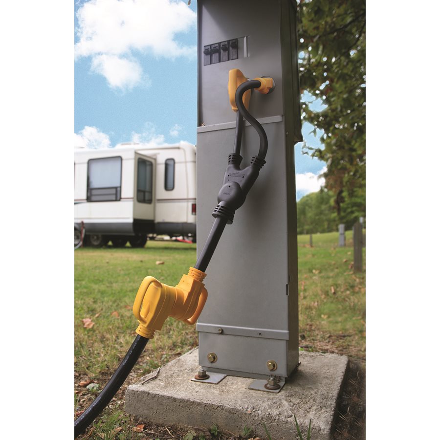 Product of Camco 55025 Power Cord Adapter