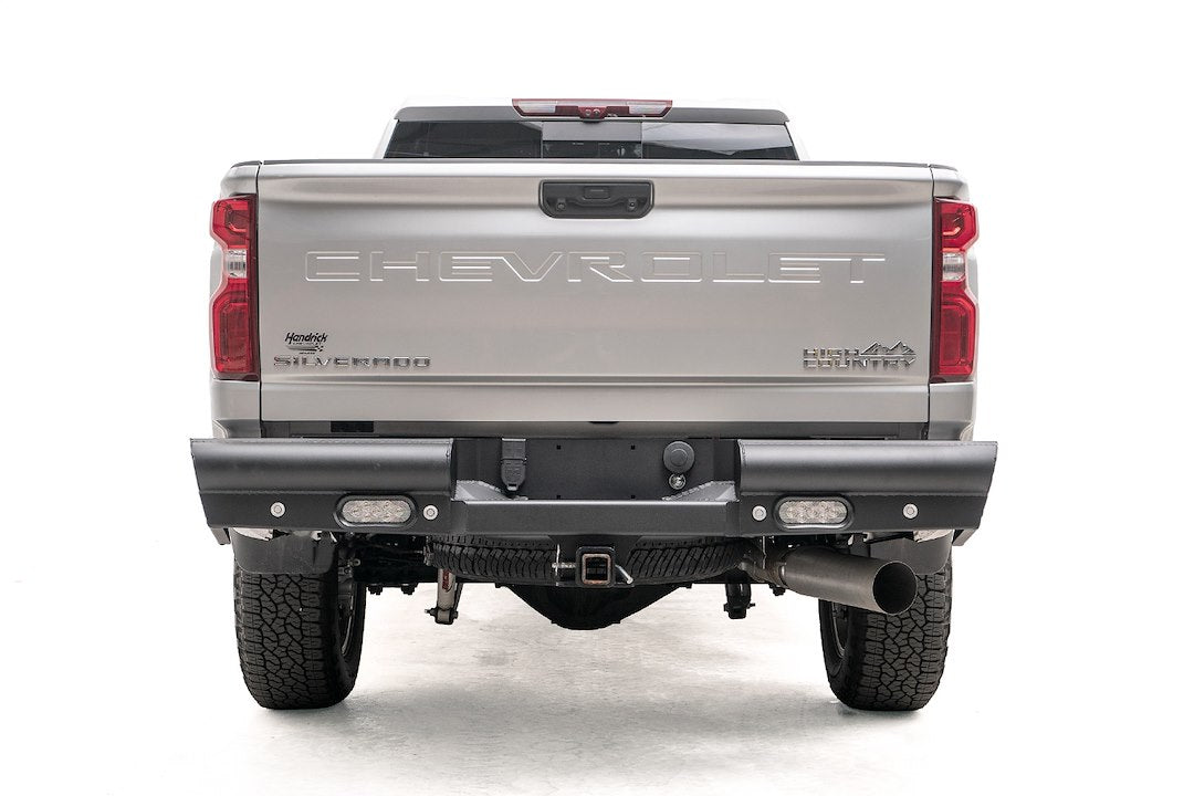 Product of Fab Fours CH20-U4950-1 Black Steel Elite Steel Powder Coated Bumper 