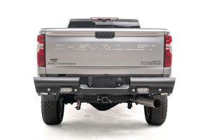 Product of Fab Fours CH20-U4950-1 Black Steel Elite Steel Powder Coated Bumper 