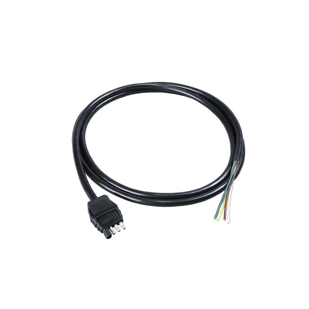 Product of Wesbar 787268 Trailer End 4 Flat Trailer Wiring Connector 