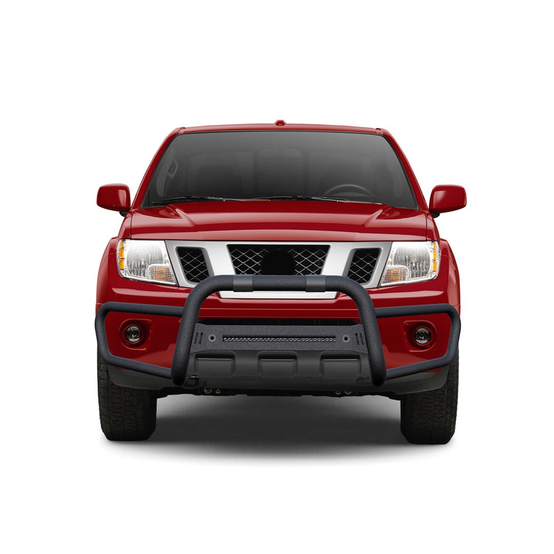 Product of Black Horse Offroad BFRT01 Bull Bar Black Powder Coated 3 Inch No with skid plate 