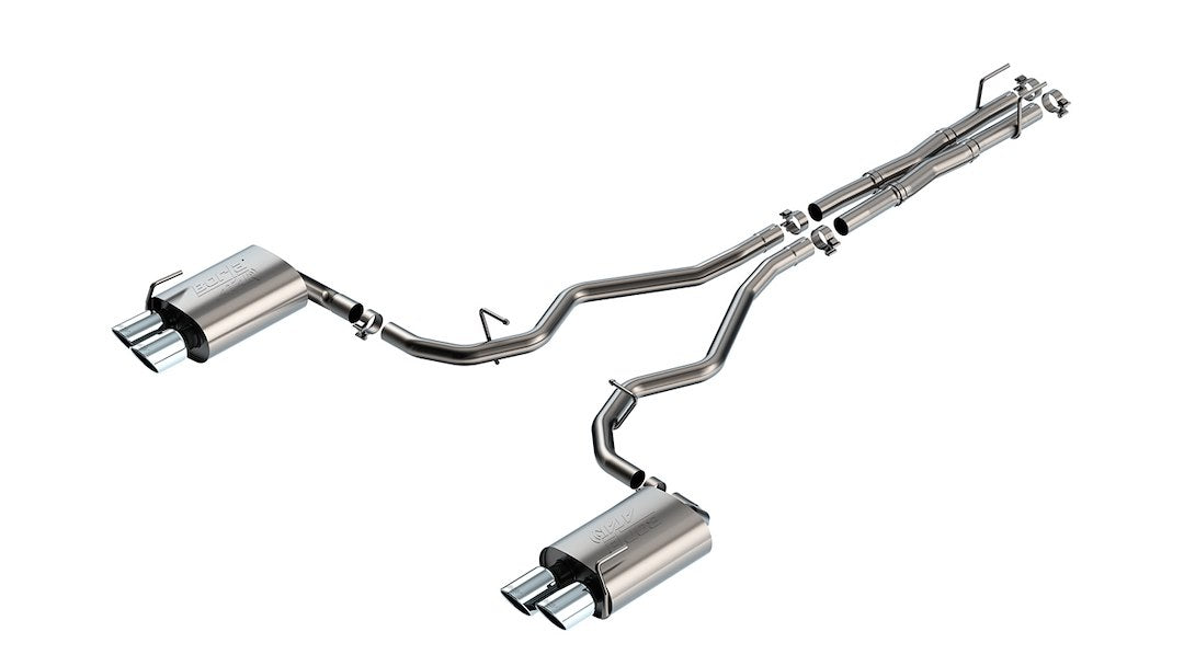 Product of Borla 140894 ATAK ® Series Cat Back System Dual Exhaust System Kit 