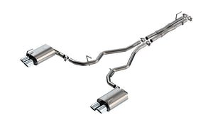Product of Borla 140894 ATAK ® Series Cat Back System Dual Exhaust System Kit 