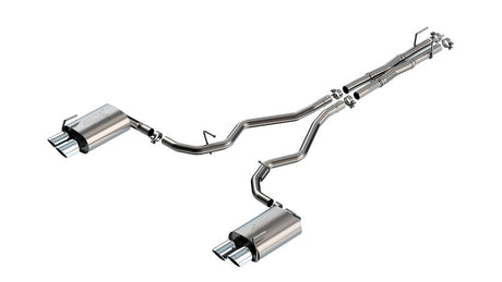 Product of Borla 140894 ATAK ® Series Cat Back System Dual Exhaust System Kit 