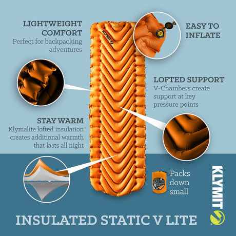 Product of Klymit 06i2or03c Sleeping Pad