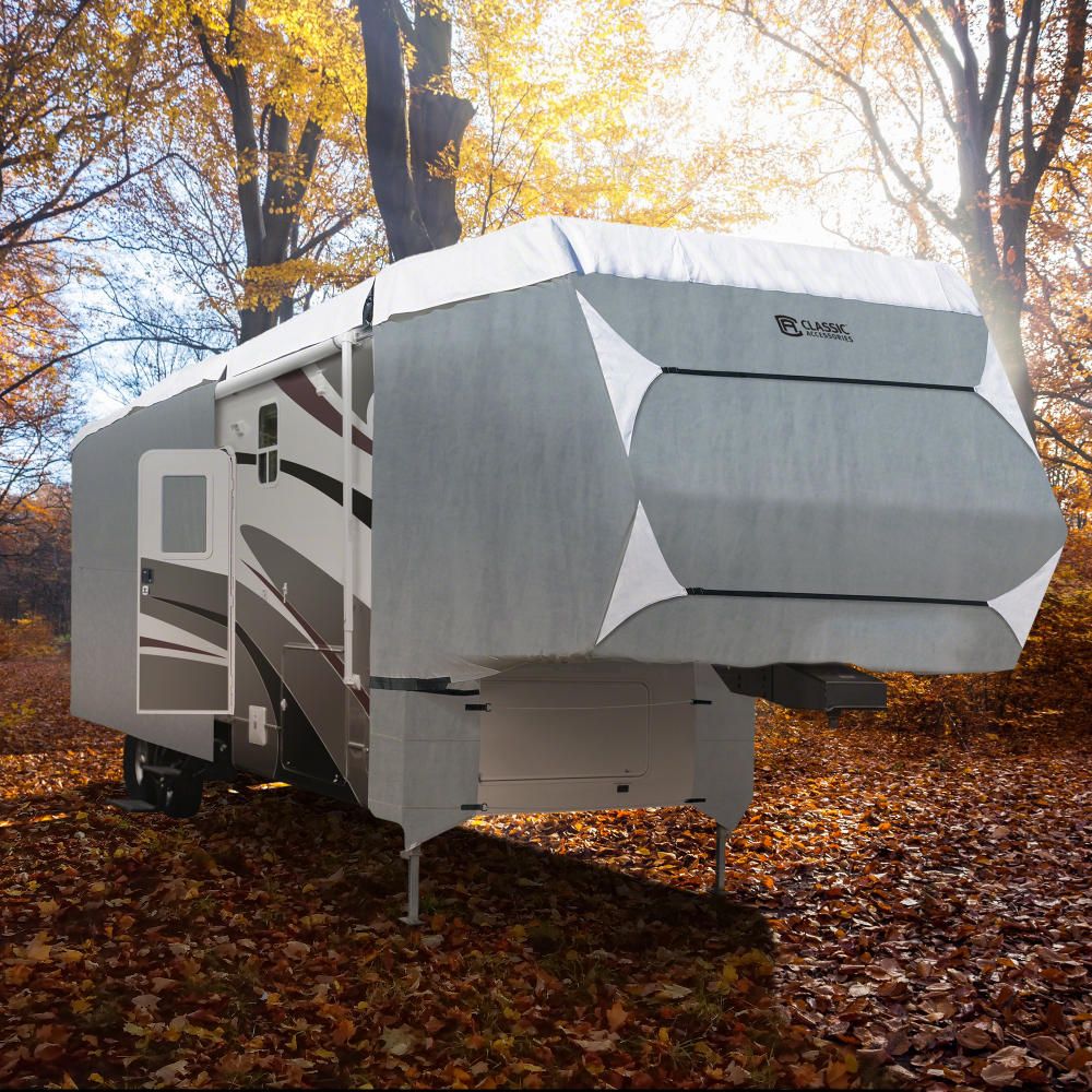 Product of Classic Accessories 75063 Travel Trailer Cover