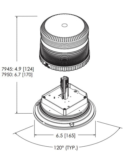 Ecco Electronic 7945a Warning Light||7945a_1.Jpg||86||e517945a||1665377