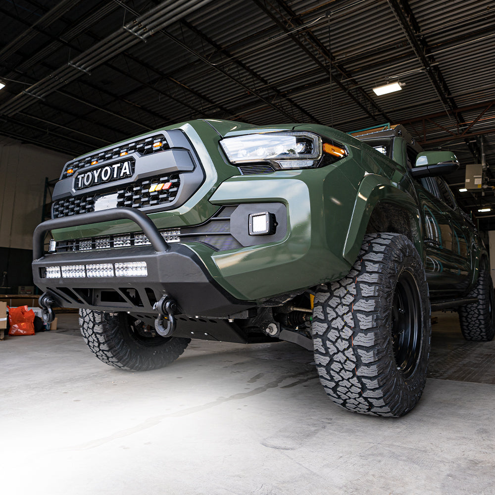 Product of Cali Raised LED CR3384 Steel Powder Coated Bumper 