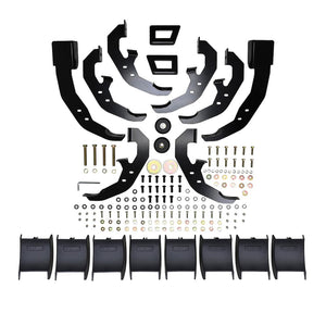Product of Westin Automotive 21-534765 Black Powder Coated Oval Nerf Bar - Truck Wheel To Wheel 