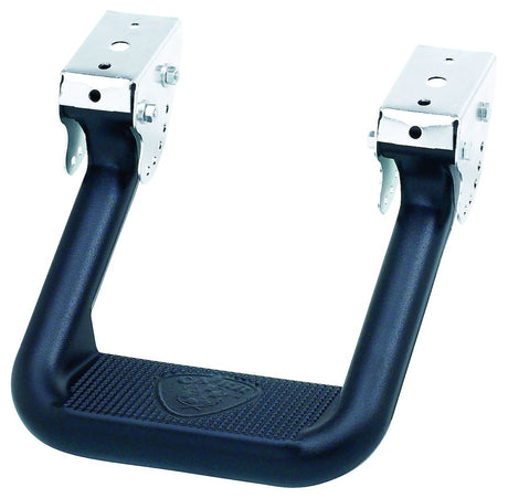 Product of Carr 106331 Black Matte Textured Powder Coated Aluminum Truck Step