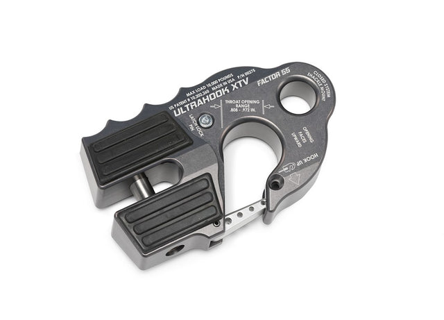 Factor 55 00275-06 Winch Clevis Hook||00275-06 - Ultrahook_Grey_Xtv.Jpg||85||fac0027506||1712191