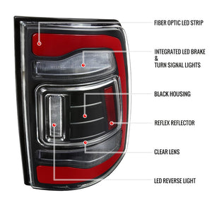 Spec-D Tuning Lt-Ram09jrled-Rs Tail Light Assembly||||87||sdtm09jrledrs||1919035