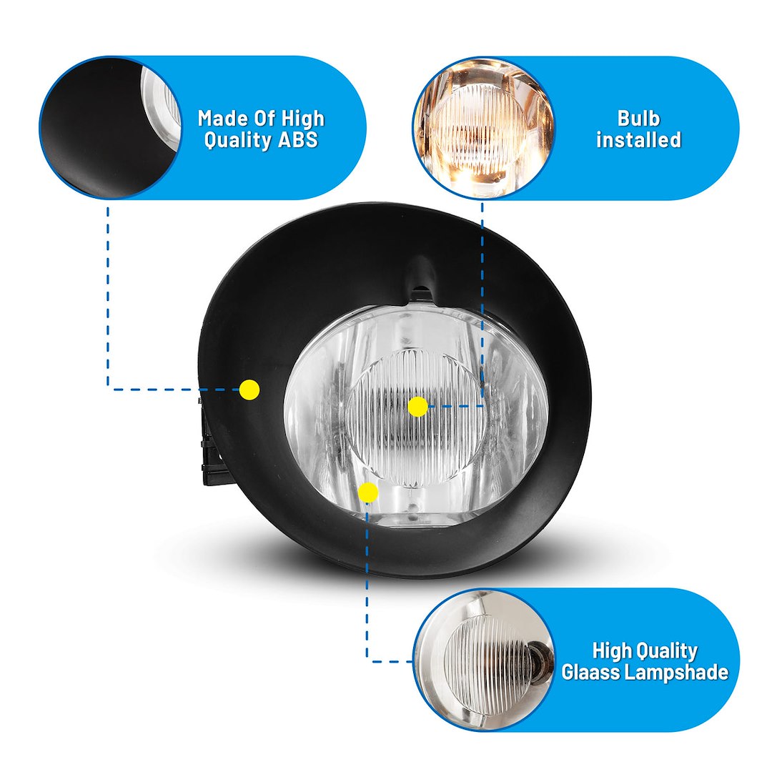 Product of Winjet CFWJ-0523-C Driving/ Fog Light 
