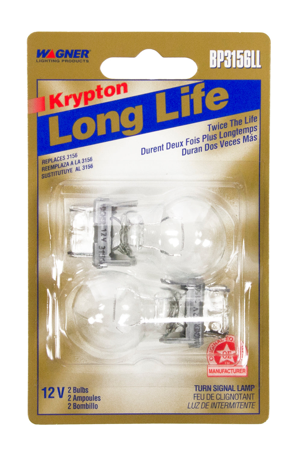 Wagner Lighting Bp3156ll Backup Light Bulb||bp3156ll_P02_Pkg.Jpg||94||w31bp3156ll||1506300