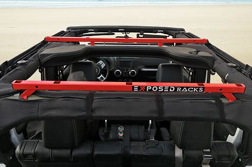 Product of Exposed Racks 8-00-9703-RD 39-7/8 Inch Red Roof Rack Cross Bar - Single 