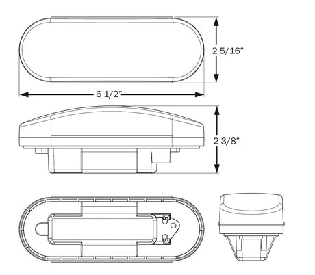 Optronics St70rk Trailer Light||||86||o24st70rk||1910644