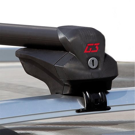 Product of G3 S.p.A. 61.300 30.32 Inch To 45.28 Inch Black Roof Rack Cross Bar - Set Of 2 