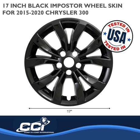 Product of Coast To Coast IWCIMP381BLK Black Set Of 4 