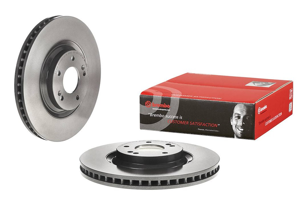 Product of Brembo 09D62511C02 Vented 1 Piece Brake Rotor 
