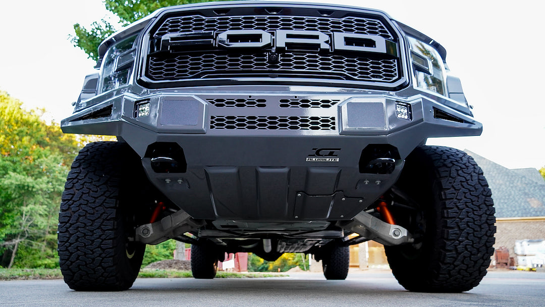 Product of Innovative Creations Inc. AL-FBM35FDN-RT Alumilite Aluminum Powder Coated Bumper 