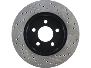 Product of Stop Tech/ Power Slot 127.67045R SportStop ® Drilled And Slotted Drilled And Slotted 1-Piece Brake Rotor 