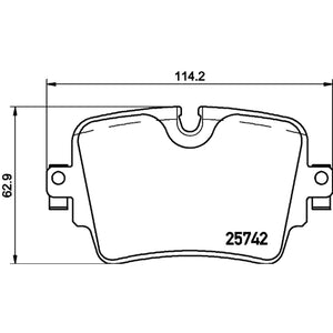 Brembo P36033 Brake Pad||p36033_Drw.Jpg||87||brmp36033||1754601