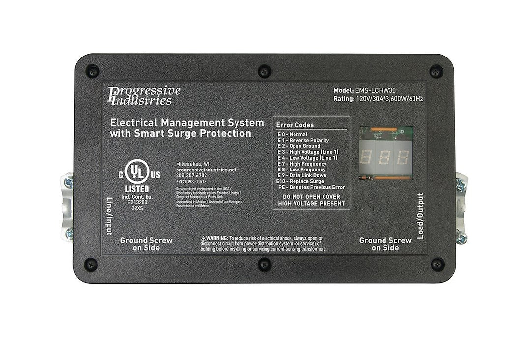 Product of Progressive Industries EMS-LCHW30 120 Volt 30 Amp Surge Protector 