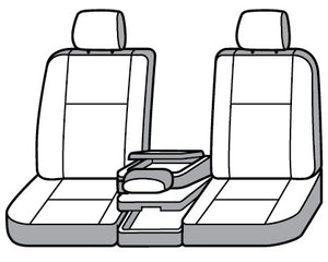 Product of Covercraft GTF4252ABCOBK Carhartt® PrecisionFit® Black Duck Weave Fabric Seat Cover 