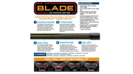 Product of Putco 9202960-11 Tailgate Light - Led