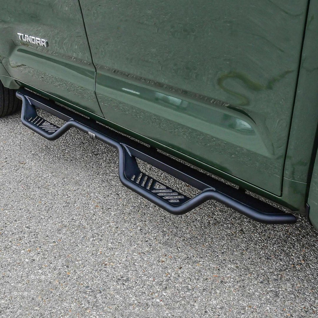 Product of Westin Automotive 20-14235 Outlaw Nerf Bar With Drop Down Steps 