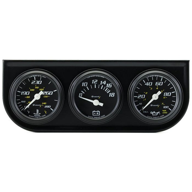 Equus Gauges E6100 Gauge Oil Pressure/ Voltmeter/ Water Temperature||e6100.Jpg||85||e20e6100||1774448