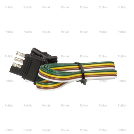 Product of Pollak 12-413E Trailer/ Vehicle End 4 Flat Trailer Wiring Connector 